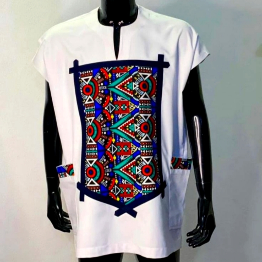 African/Ankara mens Easywear shirt